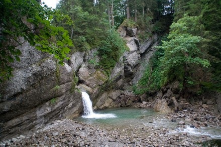 Oberallgäu: Ostertaltobel Wasserfall (Gunzesried)