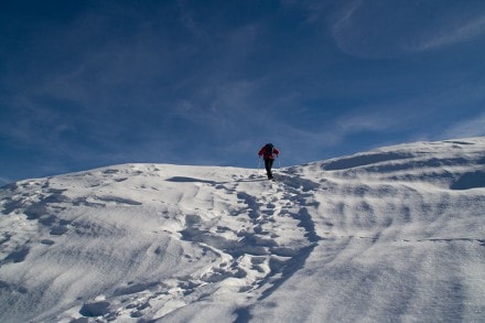 Oberallgäu: Schneeschuhtour über den Scheuenpaß auf den Piesenkopf (Balderschwang)