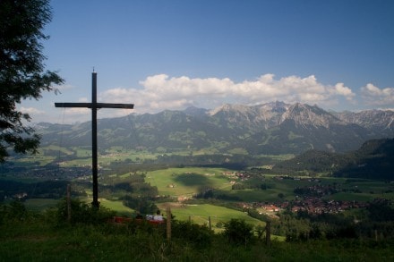 Oberallgäu: Über das Sonderdorfer Kreuz auf das Riedberger Horn (Bolsterlang)