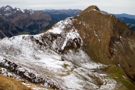 Kleinwalser Tal: Auf die Unspitze, Güntlesspitze, Üntschenspitze und über den Gratweg zur Hintere Üntschenspitze (Baad)