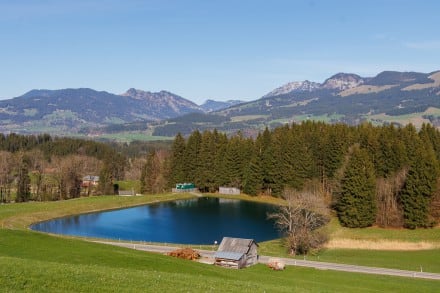 Oberallgäu: Weiher bei Kierwang (Sonderdorf)