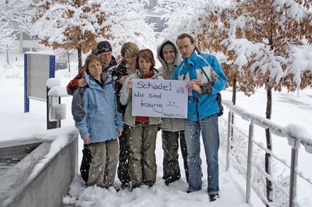 Oberallgu: Absage Iglu bernachtung 2006 (Kempten)