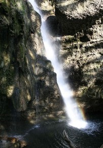 Oberallgu: Hinanger Wasserfall (Hinang)