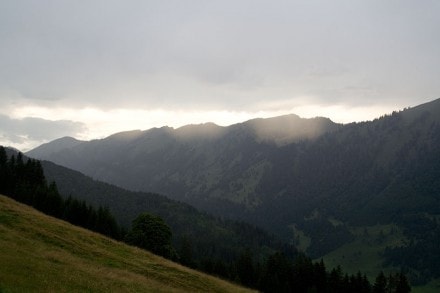 Oberallgu: Durch den Ostertaltobel zur Mittelbergalpe (Gunzesried)