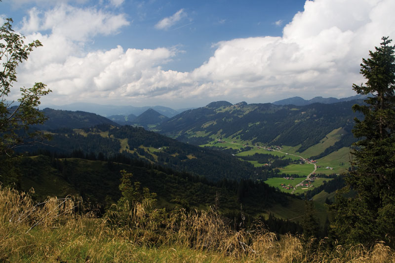 4 Gipfel-Tour Hörnergruppe (Bleicherhorn bis Riedberger Horn) (Gunzesried - Oberallgäu / 2007)