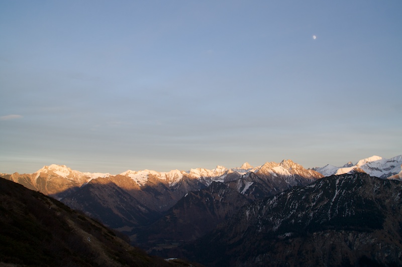 Über den Freibergsee zum Söllereck und zum Söllereckbänkle (Oberstdorf - Oberallgäu / 2009)