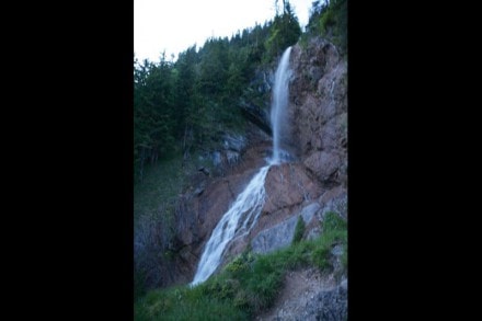 Oberallgäu: Hinterlanger Wasserfall (Hinterstein)