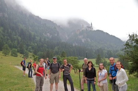 Die Pllatschlucht am Schloss Neuschwanstein