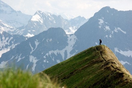 Kleinwalser Tal: Von Baad aus ber das Derrenjoch auf die Gntlespitze (Baad)