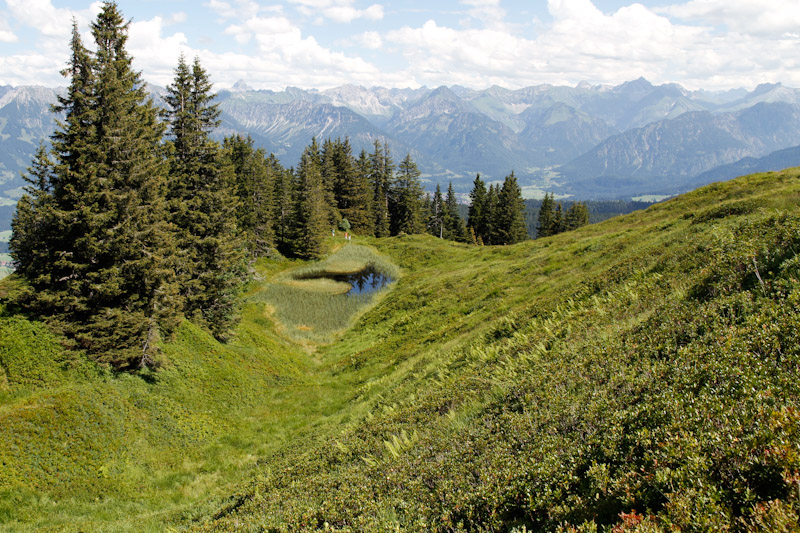Von Grasgehren zum Wannenkopf, Steinhaufen und Riedberger Horn (Grasgehren - Oberallgäu / 2010)