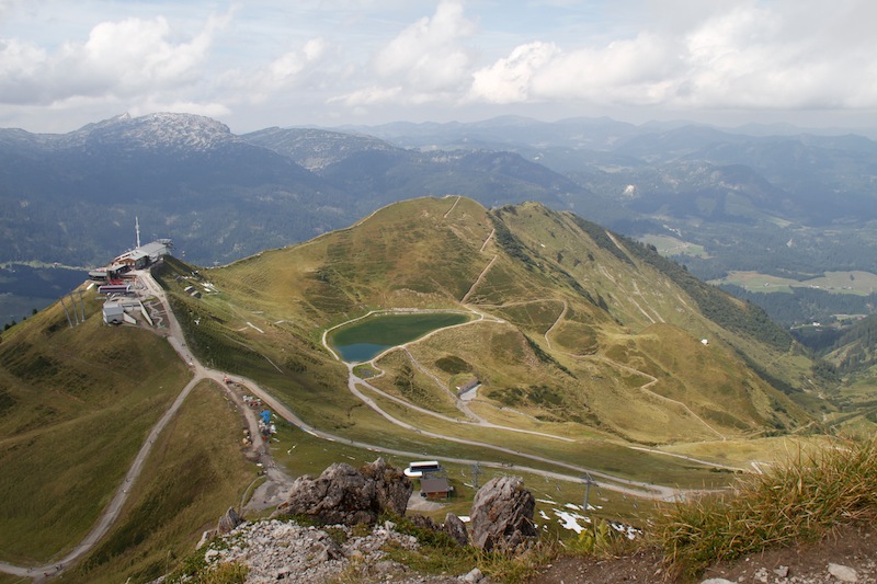Über die Rote Wand, Gehrenspitz, Kanzelwand auf das Fellhorn <br />(Oberstdorf - Oberallgäu / 2010)