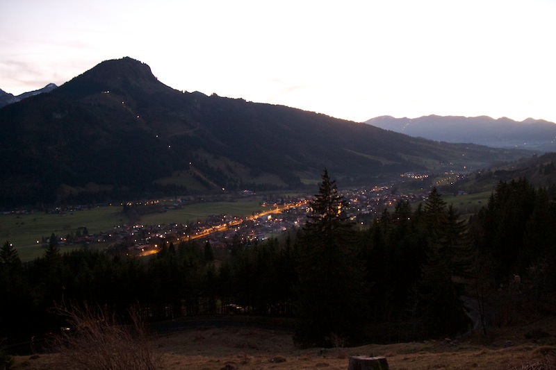 Von der Jochstraße bei Bad Hindelang hoch zum Spieser (Oberjoch - Oberallgäu / 2010)