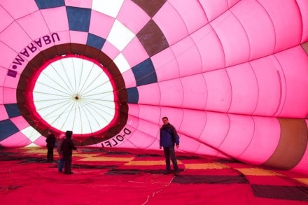 Ballonglühen in Bad Hindelang im Jahr 2011