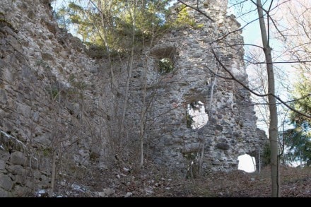 Oberallgäu: Ruine Vorderburg (Rottachberg)