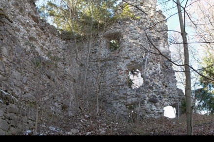 Oberallgu: Ruine Vorderburg (Rottachberg)