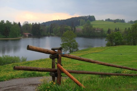 Ostallgäu: Vom Atllesee bei Seeg zum Kögel- und Sehwalten Weiher (Oberreuten)