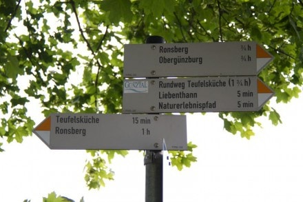Von Ronsberg aus zum Geotop Nr. 43 - Die Teufelskche