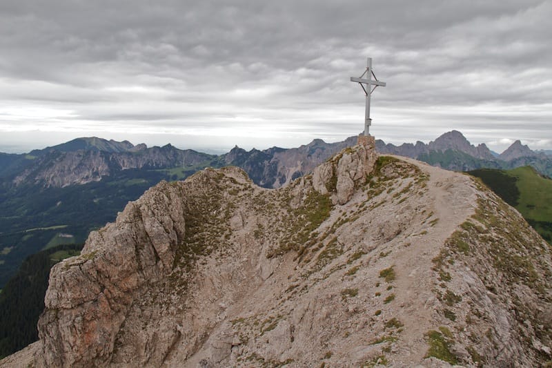 Über den Gamsbocksteig zur Krinnenspitze und Litnisschrofen<br />(Nesselwängle - Tannheimer Tal / 2011)