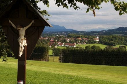 Oberallgäu: Vom Dietmannsrieder Findling zum Burgstall Illerberg (Dietmannsried)