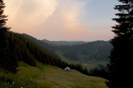 Oberallgäu: Holzschlag Alpe (Gunzesried)