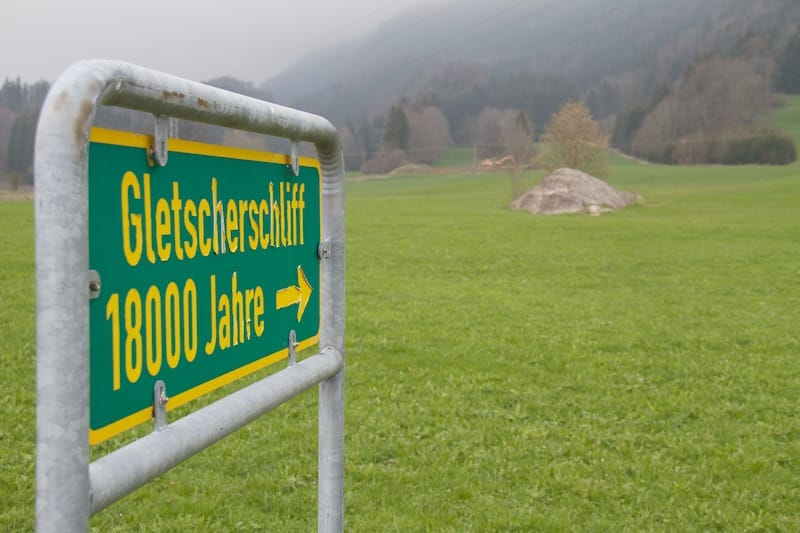 Gletscherschliff (18.000 Jahre) (Rettenberg - Oberallgäu / 2012)