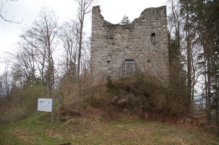 Oberallgu: Ruine Langenegg (Martinzell)