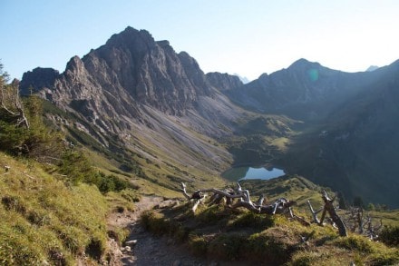 Tannheimer Tal: Lache (See) an der Landsberger Hütte (Tannheim)