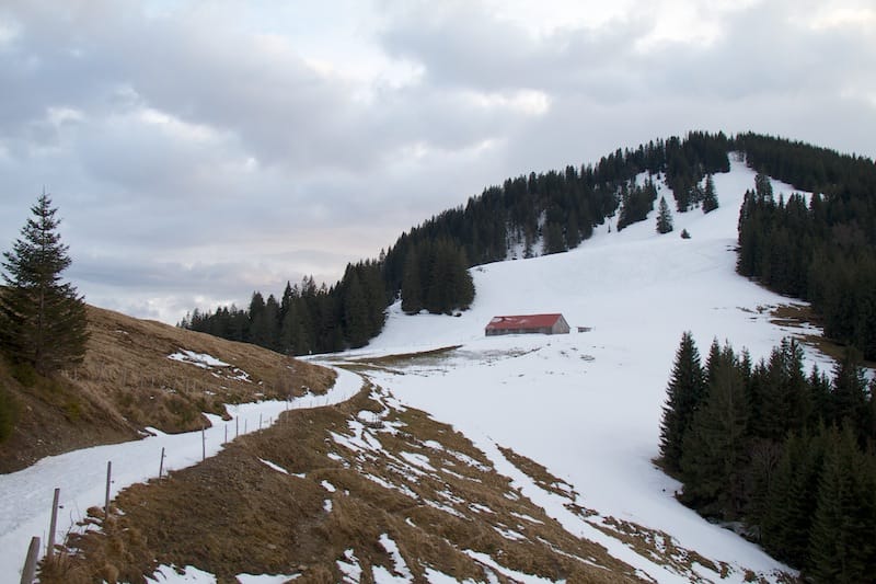 Über die Weltcuphütte zum Ofterschwanger und Sigiswanger Horn<br />(Sonthofen - Oberallgäu / 2013)