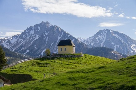 Tannheimer Tal: Kapelle Zugspitzblick (Zöblen)