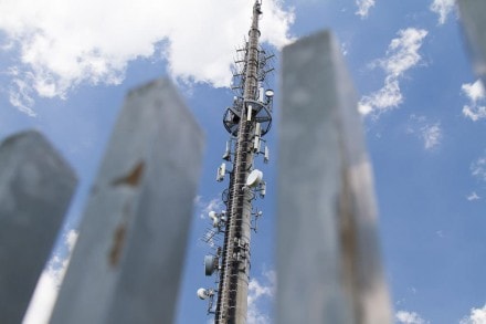 Westallgäu: Sendemast bei der Riedholzer Kugel (Seltmanns)