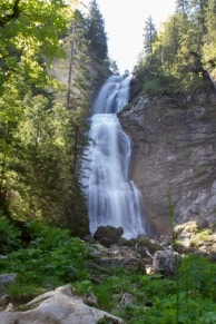 Ostallgäu: Kenzenwasserfall (Halblech -Ammergauer Berge-)