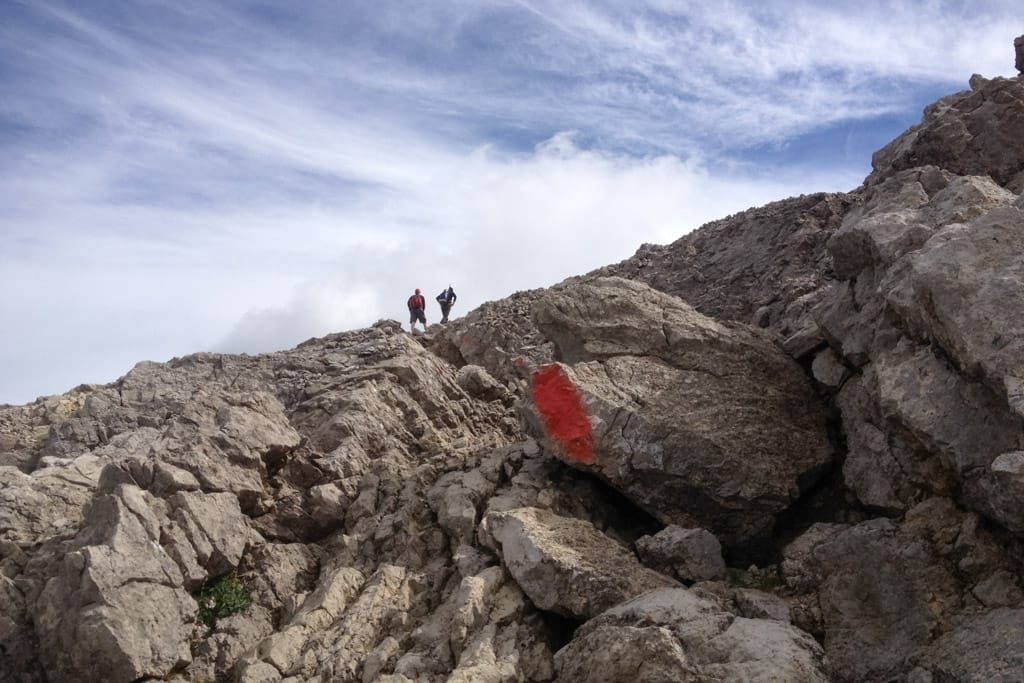 Von Lechleiten auf den Biberkopf (Warth - Lechtal / 2013)