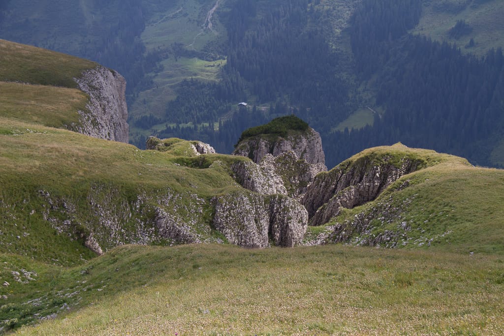 Vom Hoher Ifen über den Edmund Köhler Weg zur Schwarzwasserhütte<br />(Rietzlern - Kleinwalser Tal / 2013)