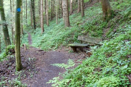 Unterallgäu: Teufelsküche (Geotop Nr. 43) - Burgstall Liebenthann (Obergünzburg)