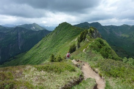 Kleinwalser Tal: Vom Walmendinger Horn über den Gratweg der Ochsenhöfer Köpfle zum Hochstarzel (Rietzlern)