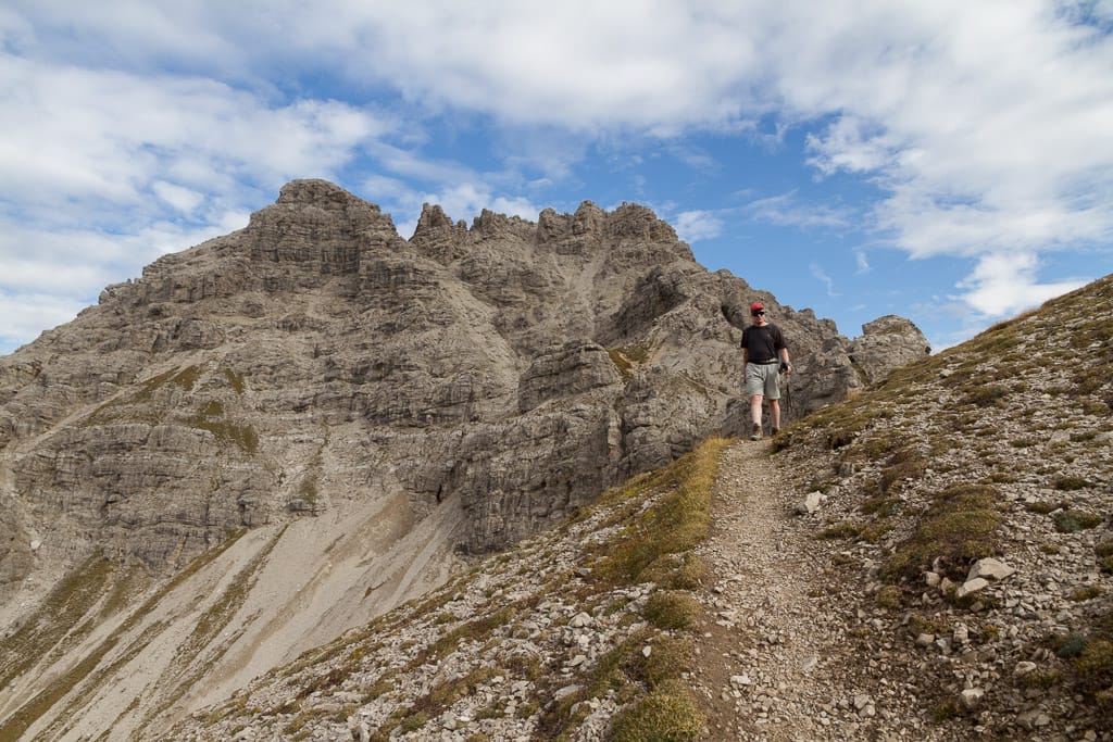 Vom Krottental auf die Leilach, Lachenspitze und Steinkarspitze<br />(Nesselwängle - Tannheimer Tal / 2014)