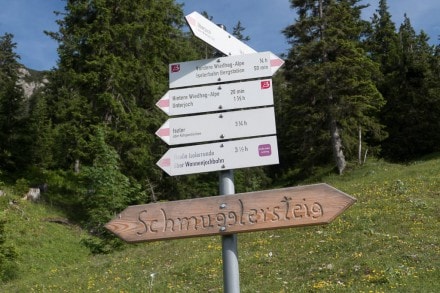 Oberallgäu: Schmugglersteig (Oberjoch)