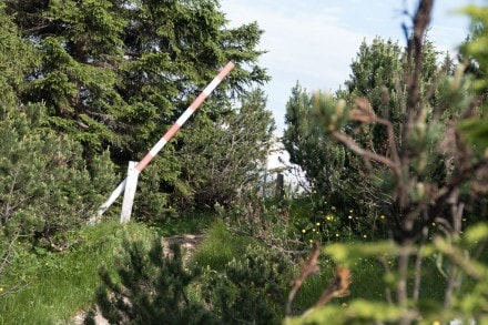 Oberallgu: Grenze Deutschland - sterreich (Oberjoch)