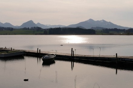 Ostallgäu: Hopfensee - Rundwanderung - Burgruine Hopfen am See (Füssen)