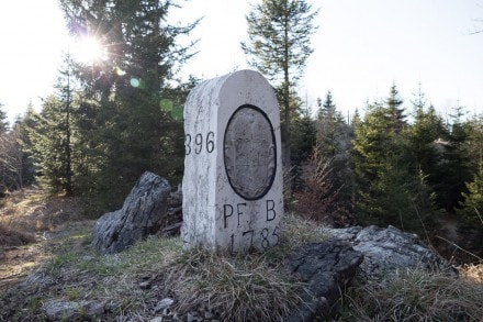 Ostallgäu: Historischer Grenzstein von 1785 (Füssen)