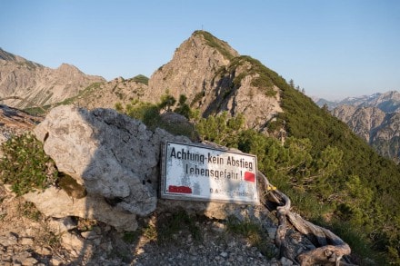 Oberallgäu: Das Rubihorn und Gaisalphorn über den Gaistobel (Sonthofen)