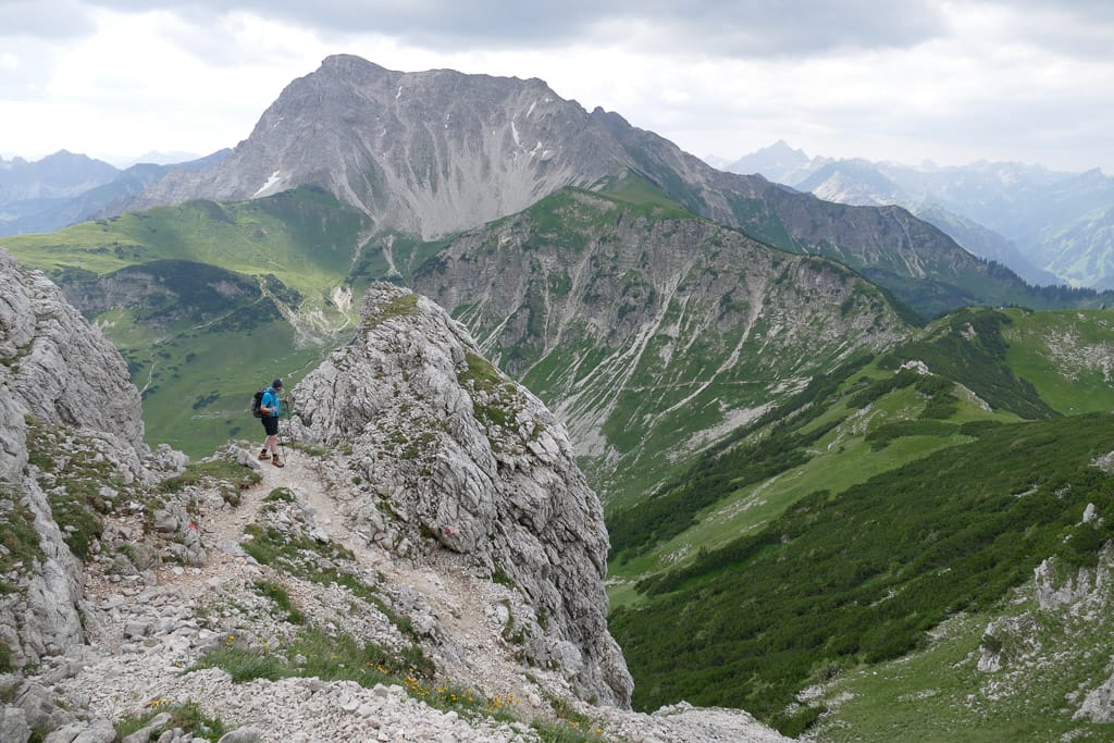 Von Kienzen West zur Rohnenspitze und Knappenkopf (Tannheim - Tannheimer Tal / 2015)