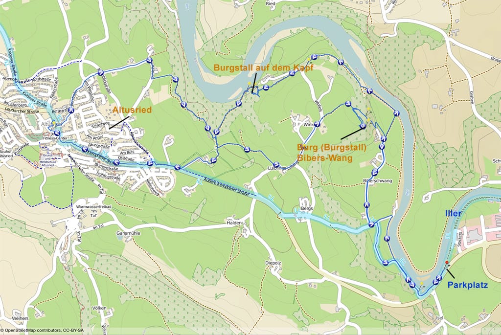 Wanderkarte