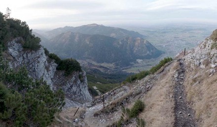 Oberallgäu: Abstieg Ostlerhütte zum Tiroler Stadl (Pfronten)