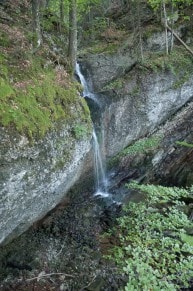 Oberallgäu: Kleiner Wasserfall (Immenstadt)