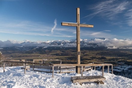 Oberallgäu: Über die Weltcuphütte auf das Ofterschwanger Horn (Sonthofen)