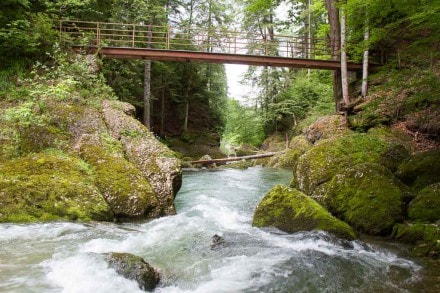 Oberallgäu: Haldertobel und der Burgstall Ettensberg (Sonthofen)