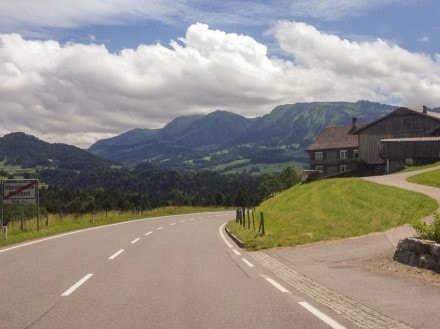 Von Bezau aus auf den Tristenkopf und Winterstaude