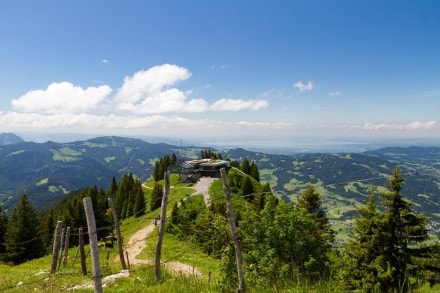 Voralberg: Panoramarestaurant Baumgarten (1.476m) (Bezau)