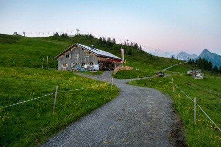 Voralberg: Alpe Stofel, Oberdamüls (1.662m (Bezegau)